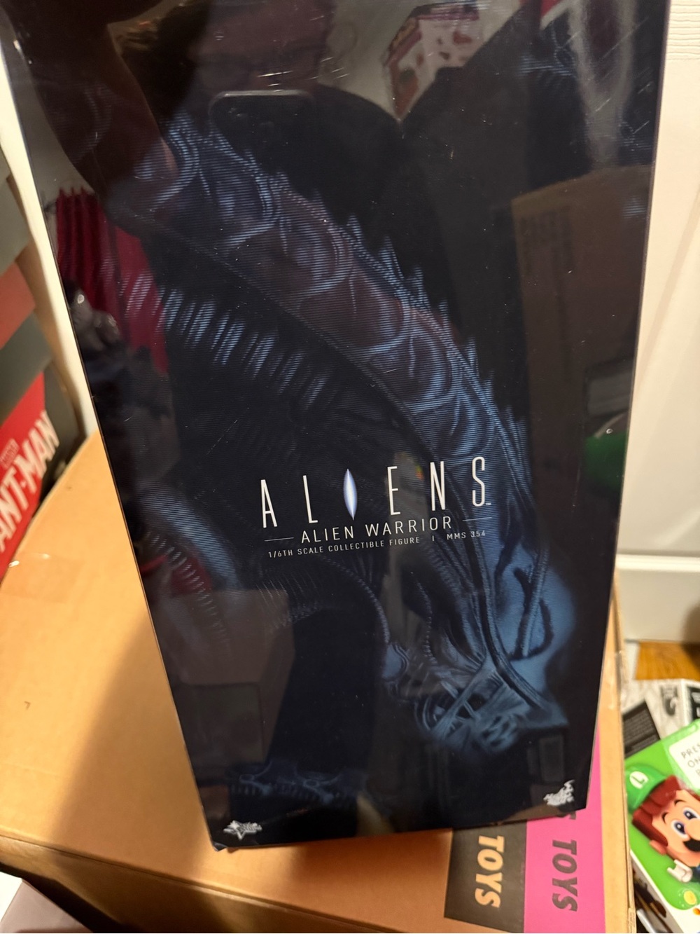 Aliens Alien Warrior Collectible Figure - Black